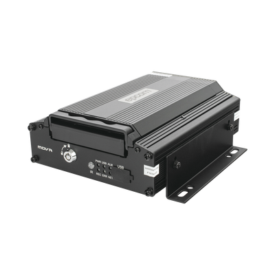 [XMR401NAHDS] DVR Móvil / Multiplataforma / 4 Canales AHD 2 Megapixel / Almacenamiento en HDD / H.265 / Chip IA Embebido / Soporta 4G / WiFi / GPS