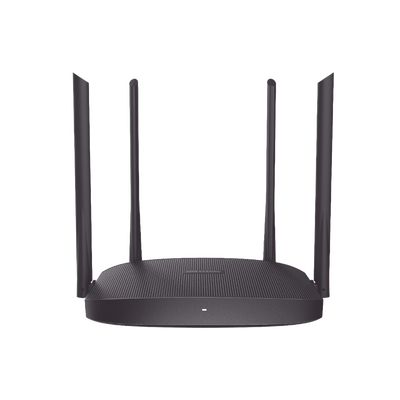[DS-3WR12C] Router Inalámbrico WISP / Hasta 1200 Mbps / Doble Banda AC (2.4 GHz y 5 GHz) / 3 Puertos LAN 10/100 Mbps + 1 Puerto WAN 10/100 Mbps / 4 Antenas Externas Omnidireccional de 5 dBi / Interior