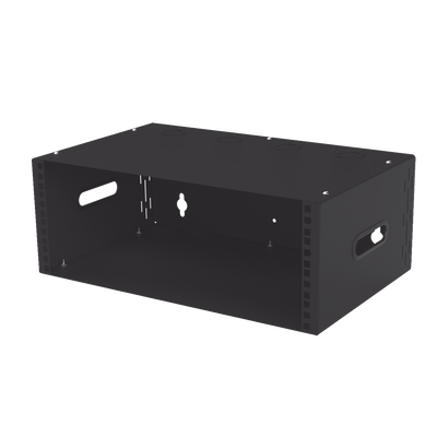 [LPWR50304U] Gabinete para Montaje en Pared liviano, 4 Unidades de rack, Profundidad máxima de trabajo 250 mm, Se envía el Gabinete Armado.