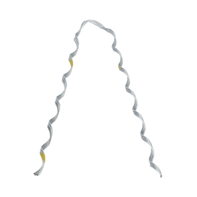 [LP-RP0607] Remate Preformado de Acero Galvanizado para fibra Mini-ADSS diámetros 6 - 7 mm (Preformado con tecnología sin polvo abrasivo) Estructura de 3 Hilos