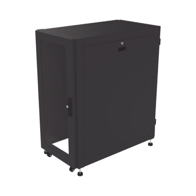 [LP-60100-24U-R2] Gabinete Profesional para Telecomunicaciones de 24UR, 600 mm de Ancho x 1000 mm de Profundidad, Se envía el Gabinete Armado.