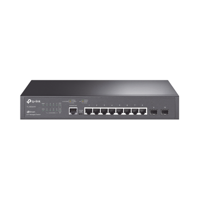 [TL-SG3210] Switch JetStream SDN Administrable 8 puertos 10/100/1000 Mbps + 2 puertos SFP, administración centralizada OMADA SDN 