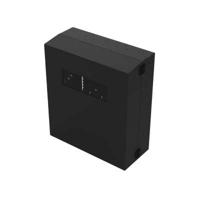 [LP-GPH-06R2] Gabinete de Pared con Rack Horizontal de 6 UR, con Ventanilla de Inspección, Se envía el Gabinete Armado.