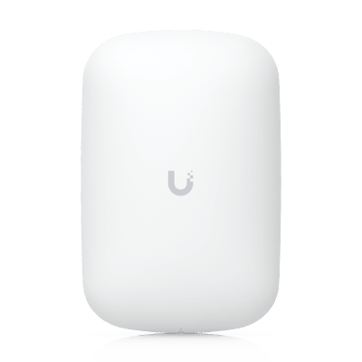Extensor WiFi 6 UniFi / Hasta 5.3 Gbps Agregados / Doble Banda 2.4 y 5 GHz / MIMO 2x2 y 4x4 con Beamforming / Conexión Directa a Contacto Eléctrico / 300+ Clientes Concurrentes / Gestión UniFi Network / Exclusivo para Equipos UniFi
