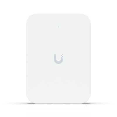U7 In-Wall WiFi 7 Doble Banda para Interiores, con Cobertura de hasta 115 m², Capacidad para 200 Usuarios y Diseño Optimizado para Entornos de Hospitalidad