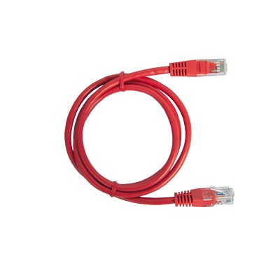 Cable de Parcheo UTP Cat5e - 3.0 Metros (9.84 Pies) - Rojo
