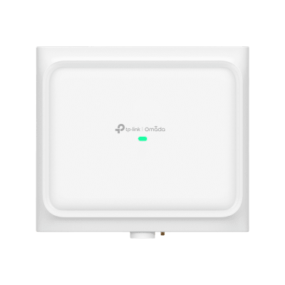 Punto de Acceso Exterior WiFi 6  AX3000 / 2402 Mbps 5 GHz + 574 Mbps 2.4 GHz / Antenas Direccionales 8-10 dBi / IP68 -30°C a +70°C / 802.11k/v/r Roaming / PoE+ / Cloud Omada