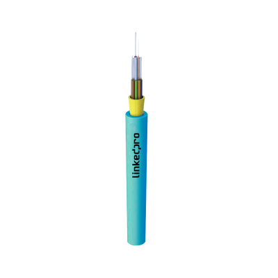 Cable de Fibra Óptica Multimodo OM3 50/125, 12 Hilos, para Interior, Tight Buffer 900µm, OFNR Riser, Dieléctrica, Precio Por Metro, (Hasta 2000 Metros (6562 Pies) en un Solo Tramo de Cable)