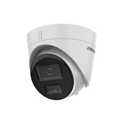 [DS-2CD1343G2-LIUF] [Dual Light] Turret IP 4 Megapixel / Lente 2.8 mm / 30 mts IR + 30 mts Luz Blanca / Micrófono Integrado / ACUSENSE Lite / Exterior IP67 / H.265 / PoE / ONVIF / Micro SD