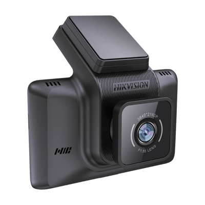 [AE-DC4328-K5] Cámara de Tablero / Cámara Frontal de 4 Megapixel (2K) y Trasera de 2 Megapixel (1080p) / Entrada de alarma para cambio a cámara de reversa / H.265 /  Pantalla Táctil 3" / WiFi / G-Sensor / Micrófono y Bocina Integr