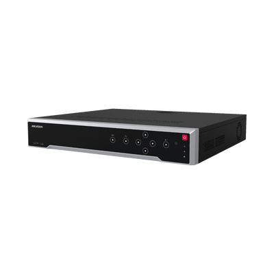 [DS-7732NI-M4/16P] [Doble Poder de Decodificación] NVR 32 Megapixel (8K) / 32 Canales IP / 16 Puertos PoE+ / AcuSense / ANPR / Conteo de Personas / Heat Map / 4 Bahías de Disco Duro  / HDMI en 8K / Soporta POS / Alarmas I/O / 2 Salidas HDMI / Smart Search