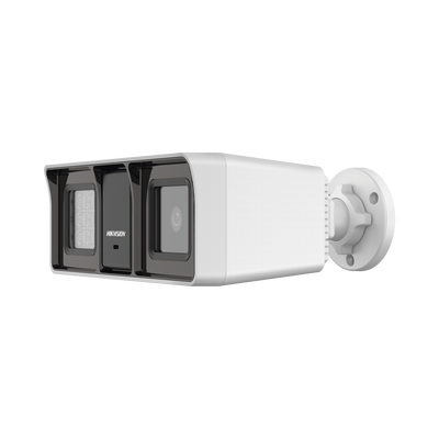 [DS-2CE18D0T-LFS] [Dual Light + ColorVu] Bala TURBOHD 2 Megapíxel (1080p) / Lente 2.8 mm / 60 mts IR + 60 mts Luz Blanca / Gran Angular 101° /Exterior IP67 / Micrófono Integrado / dWDR / 4 Tecnologías