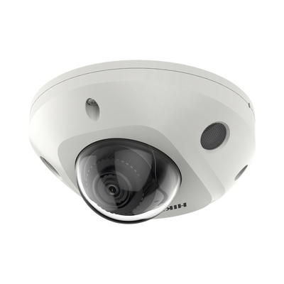 [DS-2CD3566G2-IS(H)] Mini Domo IP 6 Megapixel / Lente 2.8 mm / 30mts IR EXIR / Micrófono Integrado / Exterior IP67 / IK08 / PoE / DARKFIGHTER / Alarmas y Audio I/O / ONVIF / Micro SD / 4 Analíticos: AcuSense, Deteccion Facial, Conteo de Personas por Cruce y Zona
