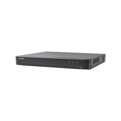 [IDS-7232HQHI-M2/XT] [Audio Bidireccional] DVR 32 Canales TurboHD + 8 Canales IP / 5 Megapixel Lite - 3K Lite / Acusense / Reconocimiento Facial  / Audio por Coaxitron / 2 Bahías de Disco Duro / H.265+ / Salida de Video en Full HD