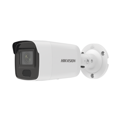 [DS-2CD3086G2-IS(H)] Bala IP 8 Megapixel / Lente 2.8 mm / 40 mts IR / Exterior IP67 / PoE / DARKFIGHTER / Alarmas y Audio I/O / ONVIF / Micro SD / 4 Analíticos: AcuSense, Deteccion Facial, Conteo de Personas por Cruce y Zona