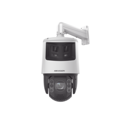 [DS-2SE7C432MWG-EB/26(F0)] [TandemVu] PTZ IP 4 Megapíxel con Cámara Panorámica 6 Megapíxel / 32X Zoom / 200 mts IR / 30 mts Luz Blanca / ACUSENSE / IP66 / Alerta Audible y Luz Estroboscópica / Autoseguimiento / Hi-PoE / Alarmas I/O / Ultra Baja Il