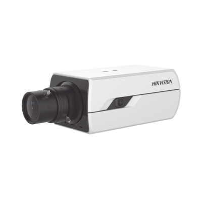 [DS-2CD3843G0-AP] Camara Box IP 4 Megapixel / Serie PRO / DARKFIGHTER / PoE / 12 Vcc o 24 VCA / WDR 120 dB / ONVIF / RS-485 / BLC /  Entrada y Salida de Audio y Alarmas (No Incluye Lente) / Micro SD 