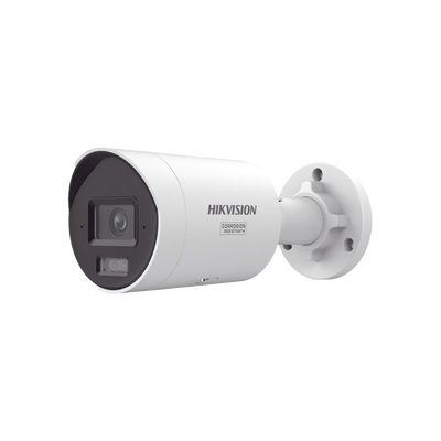 [Dual Light + ColorVu 3.0 + HikAI] Bala IP 8 Megapixel / Lente 2.8 mm / 40 mts IR + Luz Blanca / 2 Microfonos Integrados / Exterior IP67 / WDR 130 dB / ACUSENSE 3.0 / Metal / NEMA 4X / ACUSEEK