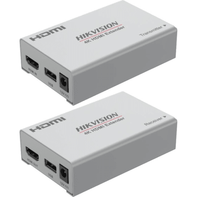 Kit Extensor de Video y Audio por HDMI en 4K / Hasta 120 Metros (30 Hz) y 60 Metros (60 Hz) de Distancia con Cat 6 / Cero Latencia 