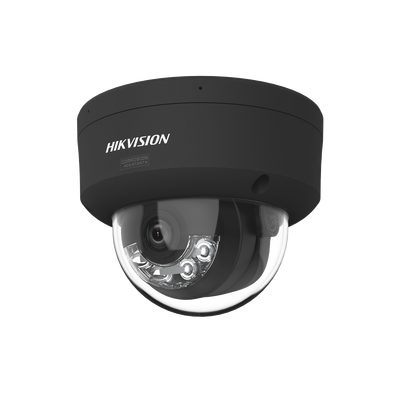 [Dual Light + ColorVu 3.0 + HikAI] Domo IP 6 Megapixel / Lente 2.8 mm / 30 mts IR + Luz Blanca / 2 Microfonos Integrados / Exterior IP67 / WDR 130 dB / ACUSENSE 3.0 / Metal / NEMA 4X / ACUSEEK