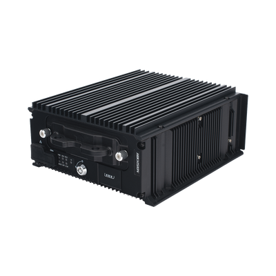 DVR Hibrido Móvil 1080p / 4 Canales TURBO + 8 Canales IP / Soporta 4G / WiFi / GPS / Sensor G / Soporta 2 Memorias SD / Alarmas I/O / Salida de Video