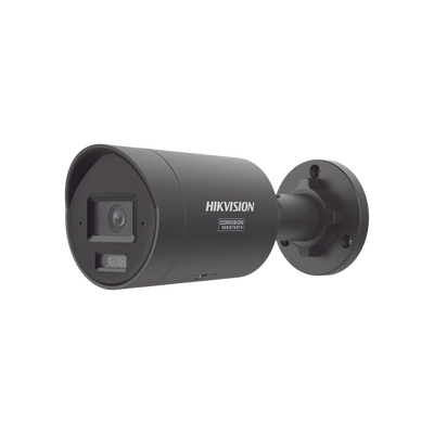 [Dual Light + ColorVu 3.0 + HikAI] Bala IP 4 Megapixel / Lente 2.8 mm / 40 mts IR + Luz Blanca / 2 Microfonos Integrados / Exterior IP67 / WDR 130 dB / ACUSENSE 3.0 / Metal / NEMA 4X / ACUSEEK