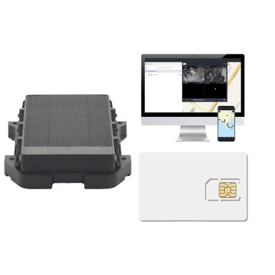 [LL303KIT2] KIT Localizador 4G con carga solar / Semiautónomo / Rastreo de contenedores / Cajas de tráiler / Alarma de sabotaje audible / Incluye Licencia vitalicia EPCOMGPSCODE y SIM de datos SIM500MB2Y 