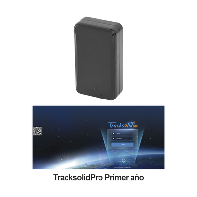 [LL301KIT] KIT Rastreador vehicular magnético / Especial para contenedores u oculto en vehículo / batería de larga duración / incluye una licencia anual para plataforma TracksolidPro 