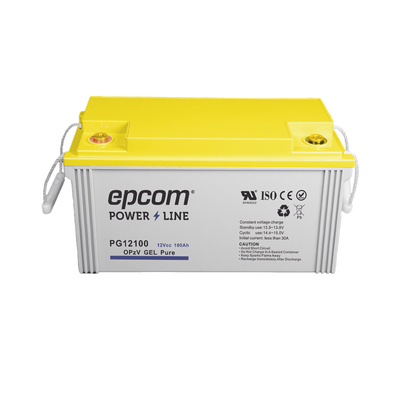 [PG12100] Batería de GEL PURO OPzV / 12 V @ 100 Ah / Ciclo profundo / Uso en Aplicaciones Fotovoltaicas y de Respaldo