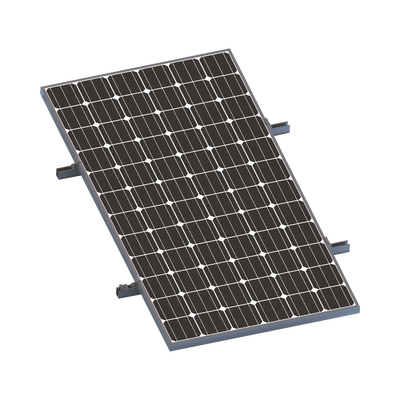 [VEKTORMINIKIT1X1] Kit De Minirieles Para Panel Solar Arreglo 1X1 Para Instalación Plano En Lámina