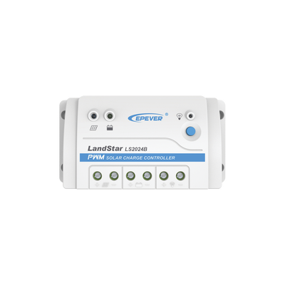 [LS-2024-B] Controlador Solar PWM / 20A / 12/24V / RS-485 / Baterías Gel-AGM-Selladas / Parámetros Configurables