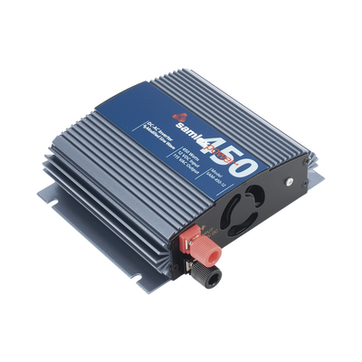 [SAM-450-12] Inversor de Corriente Onda Modificada (CD-CA). Potencia Nominal 450 W, Ent:12Vcc, Sal: 115Vca 60 Hz.
