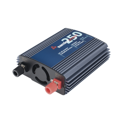 [SAM-250-12] Inversor de Corriente (CD-CA) Potencia Nominal 250 W, Ent:12Vcc, Sal: 115Vca 60 Hz