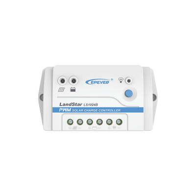 [LS-1024-B] Controlador Solar PWM / 10A / 12/24V / RS-485 / Baterías Gel-AGM-Selladas / Parámetros Configurables
