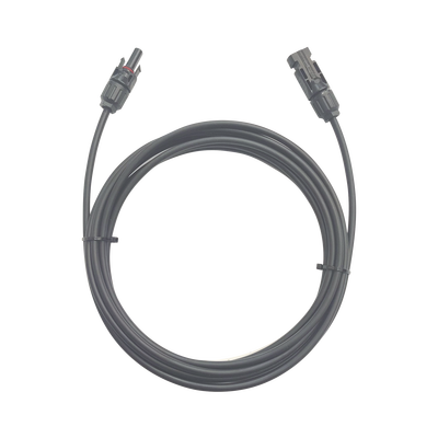 [CFMC41MBLK] Cable Fotovoltaico / 1 metro / Color Negro / Calibre 10 AWG / Terminal MC4-Macho y Hembra en  ambos extremos
