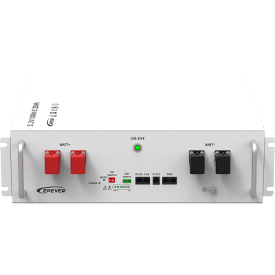 [LFP100EP51.2V2] Batería de Litio LiFePO4 51.2Vcc, 5.12Kwh, 4UR