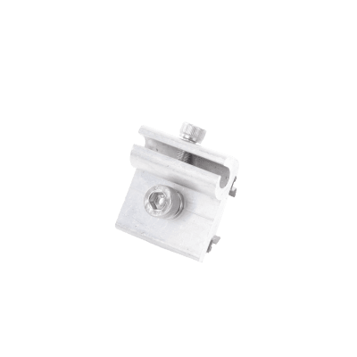 [EPLELN220] Conector para Conexión a Tierra Física de Montajes de Paneles Solares con Riel 5 y 8