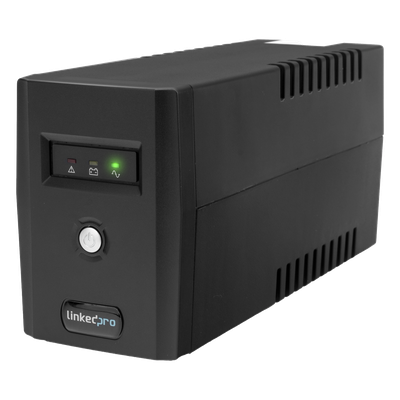 UPS 800VA/480 W Línea Interactiva 120Vca / 6 tomas 5-15R (4 Respaldadas) / Regulación de Voltaje / Protección RJ45 