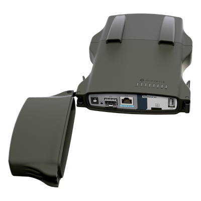 [L23UGSR-5HAXD2HAXD-NM] (NetMetal ax) – Radio conectorizado Wi-Fi 6 doble banda, Gigabit y SFP+ 2.5G para exteriores