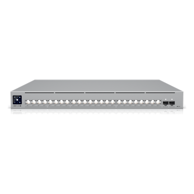 [USW-PRO-XG-24-POE] UniFi Switch USW-Pro-XG-24-PoE / Capa 3 / 24 puertos PoE+++ (16 × 10 GbE, 8 × 2,5 GbE) + 2 puertos SFP28 25 G / 720 W PoE total