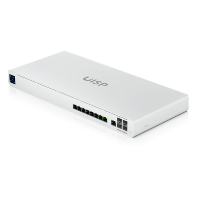 [UISP-R-PRO] UISP Router Pro – Router 10 GbE para ISP con Switch Capa 2 Integrado, Enrutamiento Avanzado y Rendimiento NAT de hasta 9.5 Gbps