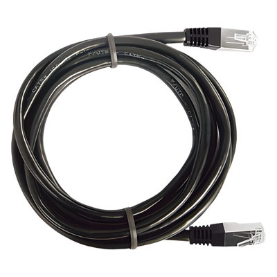 [LP-FT4-300-BK] Cable de parcheo FTP Cat5e - 3.0 m - negro