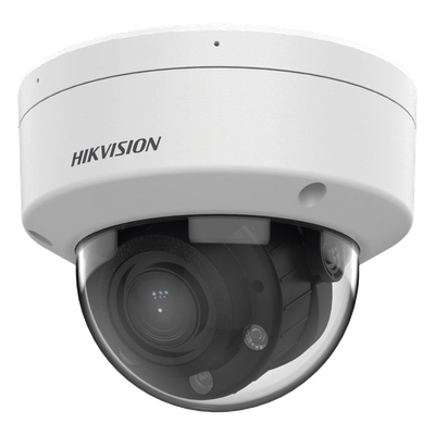 [DS-2CD1743G2-LIZSU] Domo IP 4 Megapíxel / Lente Motorizado 2.8 a 12 mm / Dual Light (30 mts IR + 30 mts Luz Blanca) / Motion Detection 2.0 / Microfono Integrado / Exterior IP67 / IK08 / WDR 120 dB / PoE / Micro SD