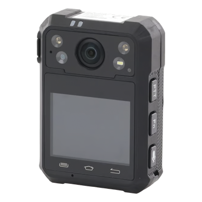[DS-MCW40B/128G/GLE] Body Camera Portátil Hikvision DS-MCW40B / FullHD 1080p / 4G + WiFi + GPS / 128 GB / IP68 / 135° / H.265 / 12 Horas de Batería
