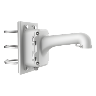 [DS-1604ZJ-BOX-POLE] Montaje de Pared con Caja de Conexión y Montaje en Poste para Domos PTZ 
