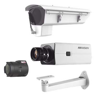 [KITCAMREF] Kit de Cámara IP con Gabinete para Cuartos Frios con Ventilador, Calefacción y Parabrisas Incluye Lente varifocal