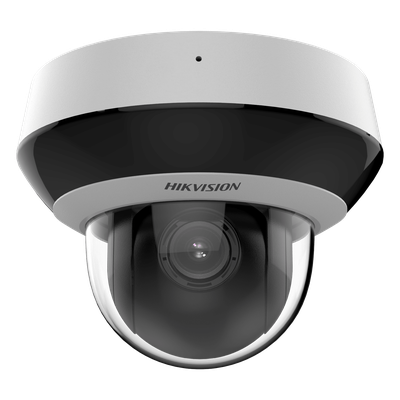 [DS-2DE2A404IWG1-E] Mini Domo PTZ IP 4 Megapixel / 4X Zoom / Micrófono y Bocina Integrada / ACUSENSE / H.265+ / 20 mts IR EXIR / WDR / PoE / IK10 / IP66 / DarkFighter /  / Micro SD