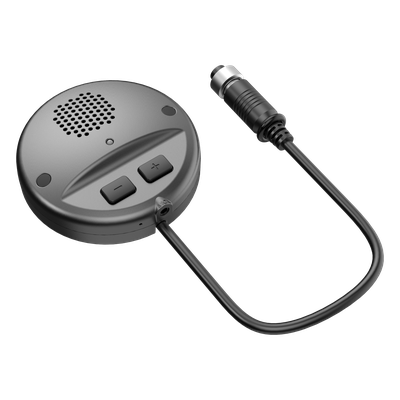 [DS-1350HM(AE)(1M/4PIN)] Accesorio para Audio de 2 Vías /  Compatible con DVR Móvil HIKVISION / Conector Tipo Aviación / Micrófono y Altavoz Integrados 