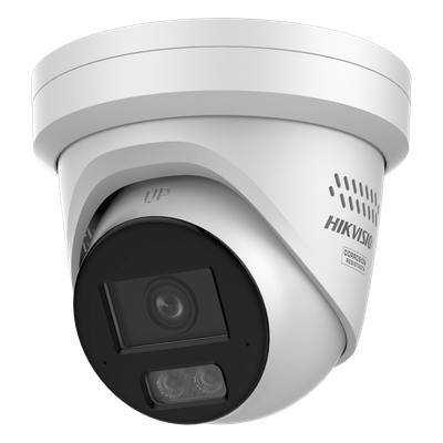 [DS-2CD23123G2-LIY] [Dual Light]Turret IP 12 Megapixel / Lente 2.8 mm / 30 mts Luz Blanca + 30 mts IR / ACUSENSE / Exterior IP67 / WDR 120 dB / PoE / ONVIF / Micro SD / Metal / ACUSEEK