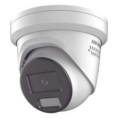 [DS-2CD2387G2H-LISU/SL] [Dual Light + ColorVu] Turret IP 8 Megapixel /  Lente 2.8 mm / 40 mts IR + 40 mts Luz Blanca / Exterior IP67 / Luz Intermitente y Alerta de Audio / Micrófono Integrado / Videoanaliticos (Filtro de Falsas Alarmas) / ACUSEARCH
